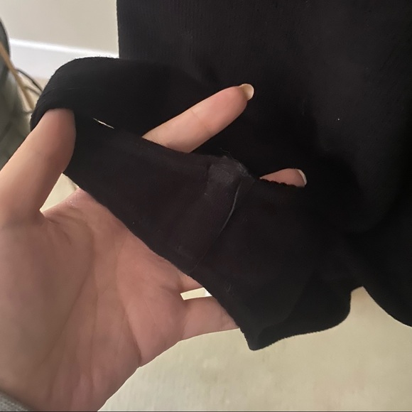 SWS Black Ribbed Scoopneck Tank Bodysuit - Picture 4 of 4